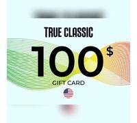 True Classic Gift Card 100 USD Key - UNITED STATES