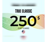 True Classic Gift Card 250 USD Key - UNITED STATES
