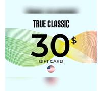 True Classic Gift Card 30 USD Key - UNITED STATES