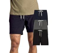 True Classic Pantalones cortos activos de secado rápido para hombre, pantalones cortos deportivos de primera calidad para hombre, pantalones cortos de entrenamiento y pantalones cortos para correr