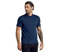True Classic Polo Clásico de Manga Corta para Hombre, 1 Unidad - Azul Marino, L