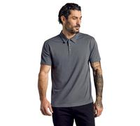 True Classic Polo Clásico de Manga Corta para Hombre, 1 Unidad - Carbón, S