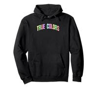True Colors Inspirador Motivacional Optimista Sudadera con Capucha
