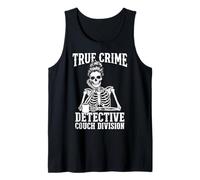True Crime Detective Couch Division Camiseta sin Mangas