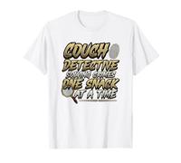 True Crime Fan Couch Detective Case Resolviendo Camiseta