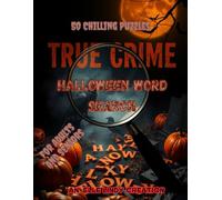True Crime Halloween Word Search: 50 Medium Chilling Puzzles for Adults and Seniors (Large Print)
