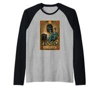 True Crime Junkie - El Asesinato del Tarot Muestra Misterio forense Camiseta Manga Raglan