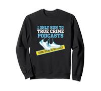 True Crime Podcasts Entusiasta Asesinato Misterio Runner Jogger Sudadera