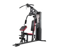 TRUE FIT Multi Gym 3 Estaciones con reposapiés Delantero con Pierna de Empuje, Fitness - - Pesa 88 kg