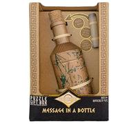 True Genius Mensaje en Botella, Rompecabezas con Mecanismo Secreto, Juego de Regalo para 8+ Años, 17 x 5,5 x 4 cm