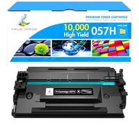 True Image Cartucho de tóner compatible para Canon 057H 057 CRG-057H CRG-057 Cartucho 057H ImageCLASS MF445dw LBP226dw LBP227dw MF449dw MF448dw LBP228dw MF445 (negro, 1 paquete)
