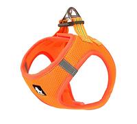 True Love - Arnés para Perro, Malla de Aire Suave, Ajustable, Reflectante, Chaleco para Mascotas para Razas pequeñas y Medianas, Talla XS, Color Naranja