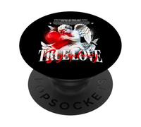 True Love Cupid Angel Lover Streetwear PopSockets PopGrip Adhesivo