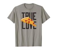 True Love Pizza/Funny Pizza Camiseta