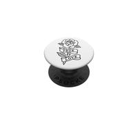True Love Rose Tattoo Old School Flash Gráfico PopSockets PopGrip Adhesivo