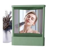 True Mirror Espejo Invertido, Espejo No Reversible, Espejo Para Tocador De Maquillaje, Espejo Verdadero Sin Inversión, Su Verdadero Yo A Través De Este Espejo Sin Inversión, True Mïrror Espejo