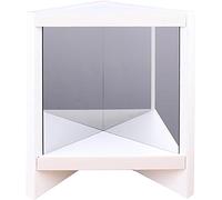 True Mirror Espejo Sin Marcha Atrás Espejo Real Me Espejo Invertido Espejo De Tocador Sin Marcha Atrás Espejo Izquierdo Y Derecho No Invertido Espejos Accesorios For El Hogar For El Baño ( Color : Whi