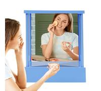 True Mirror Sin Inversión: Vea Su Verdadero Yo A Través De Este Espejo Sin Inversión | Espejo De Maquillaje No Invertido | Verdadero Espejo para Tocador