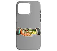 True No One Snake Bite Handshake Tattoo Flash Carcasa para iPhone 16 Pro