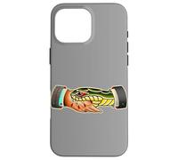 True No One Snake Bite Handshake Tattoo Flash Carcasa para iPhone 16 Pro MAX