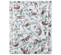 True North by Sleep Philosophy Cozy Flannel - Juego de sábanas de Franela 100% algodón Ultra Suave para Clima frío, tamaño matrimonial, Varios Perezosos
