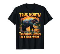 True-North confiando en Jesús en un mundo salvaje VBS 2025 Camiseta