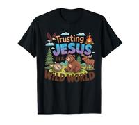 True North VBS confiando en Jesús en un campamento de verano salvaje Camiseta