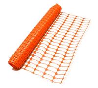 True Products B1003C - Rollo de valla de seguridad de malla de plástico estándar, 4 kg, 1 m x 50 m, color naranja (1 unidad)
