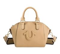 True Religion Bolso bandolera pequeño para mujer, con correa de hombro ajustable extraíble, color camello, Camello