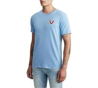 True Religion Buddha Logo Oasis Blue T-Shirt - Large