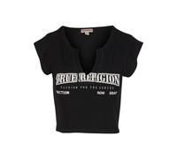True Religion Camiseta 'Anniversary' negro / blanco L negro / blanco