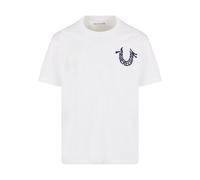 True Religion Camiseta azul / blanco Hombre True Religion L azul / blanco