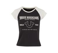 True Religion Camiseta negro / blanco XS negro / blanco