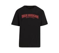 True Religion Camiseta 'Nu Brush' langosta / negro M langosta / negro
