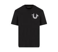 True Religion Camiseta 'Warped' negro / blanco Hombre True Religion L negro / blanco