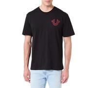 True Religion Filled Horseshoe Script Buddha tee Camiseta Hombre (Pack de 1)