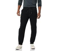 True Religion Hombre Big T Jogger, Jet Black/WINTERWHITE, M
