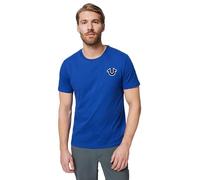 True Religion Hombre Buddha Logo Crew Neck tee, Cobalt, L