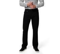 True Religion Hombre Ricky Flap Sn 32 Inseam Jeans, 2SB Body Rinse Black, 32