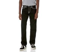 True Religion Hombre Ricky Super T Straight Leg Jean, 2SB Body Rinse Black, 28