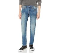 True Religion Men's Rocco Skinny Fit Straight Leg Jean, Faum Baseline, 32