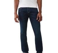 True Religion Ricky Single Needle Flap Straight Jeans, Roble Oscuro Lavado, 31 W Hombre