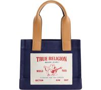 True Religion Tote, Mini bolso de hombro de viaje con correa ajustable para mujer, marino, Talla única, True Religion Bolso de mano, mini bolso de hombro de viaje para mujer con correa ajustable