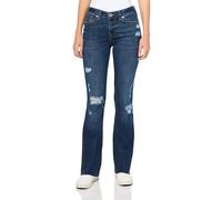 True Religion Women's Becca Mr Sn Raw Hem, Back Court Destroyed, 27