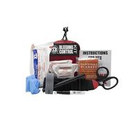 True Rescue Kit Stop The Bleed, individual con torniquete (C-A-T, estándar). Diseñado para controlar el sangrado con elección de torniquete y nivel de kit. Fabricado de acuerdo con las directrices