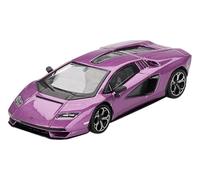 True Scale Miniatures MGT00865-L Mini-GT - Lamborghin. Countach LPI 800-4 Viola 30th 2023 - Escala 1/64 - Coche en Miniatura