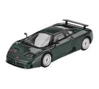 True Scale Miniatures MGT00968-L Mini-GT - Bugatt. EB110 GT Verde Scuro 1995 - Escala 1/64 - Coche en Miniatura