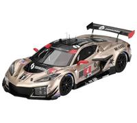 True Scale Miniatures TSM430818 - Chevrole. Corvette Z06 GT3.R #4 Pratt Miller Motorsports Imsa 12h Sebring 2024 - Escala 1/43 - Coche en Miniatura