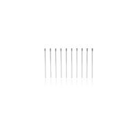 True Stainless Steel, Set of 10 Metal Cocktail Picks, Silver