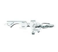 True Utility Keytool, Multiherramienta Schlã Sselwerkzeug Chrome Tu247, Plateado, Única